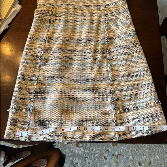 Preppy Quiet Luxury Tory Burch Greer Summer Tweed Work Occasion Dress - Size S - Picture 9 of 11